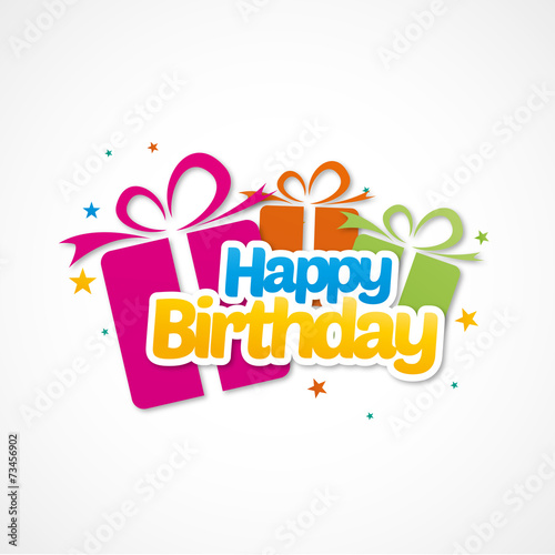 carte d'anniversaire