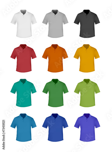Shirts with collar set