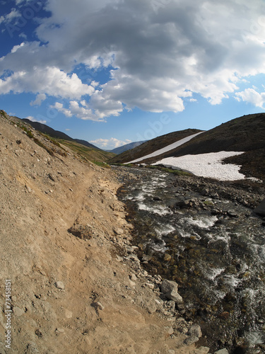 brook in the mountains