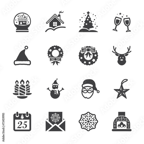 christmas icon set 5, vector eps10