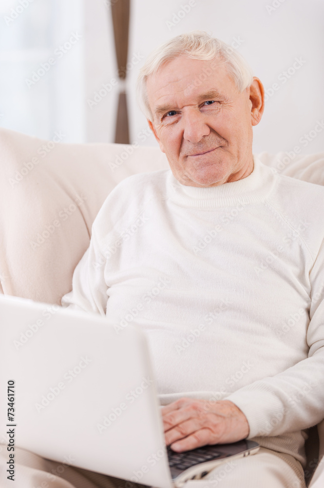 Surfing the net. Surfing the net.