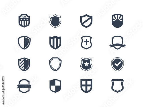 Shield icons