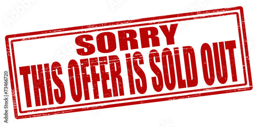 This offer is sold out