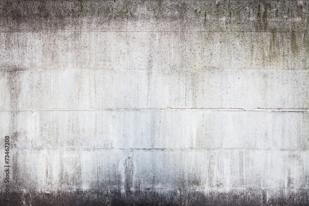 Naklejka premium Dirty concrete wall