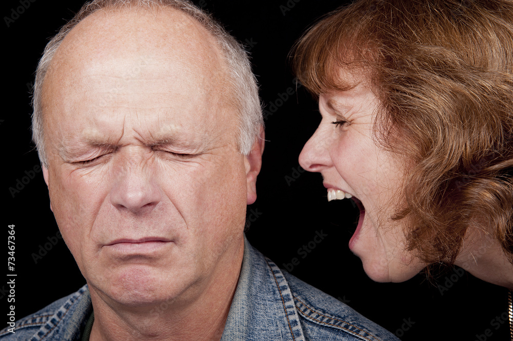 Woman Shouting At Man Woman Shouting At Man