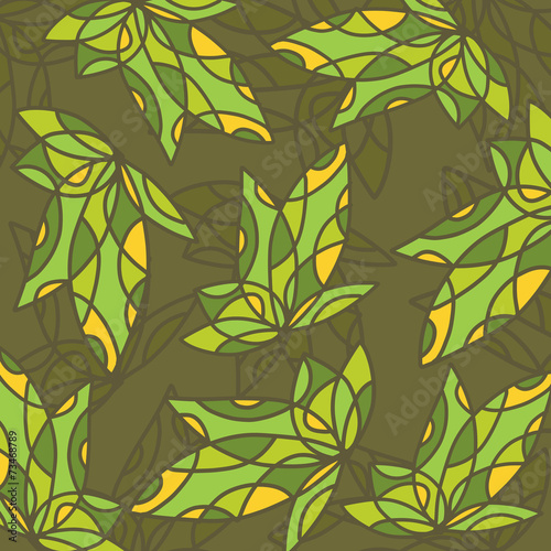 Art green pattern