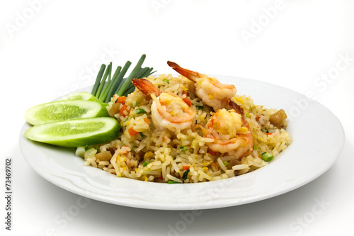 Fried rice with shrimp ,Tha...