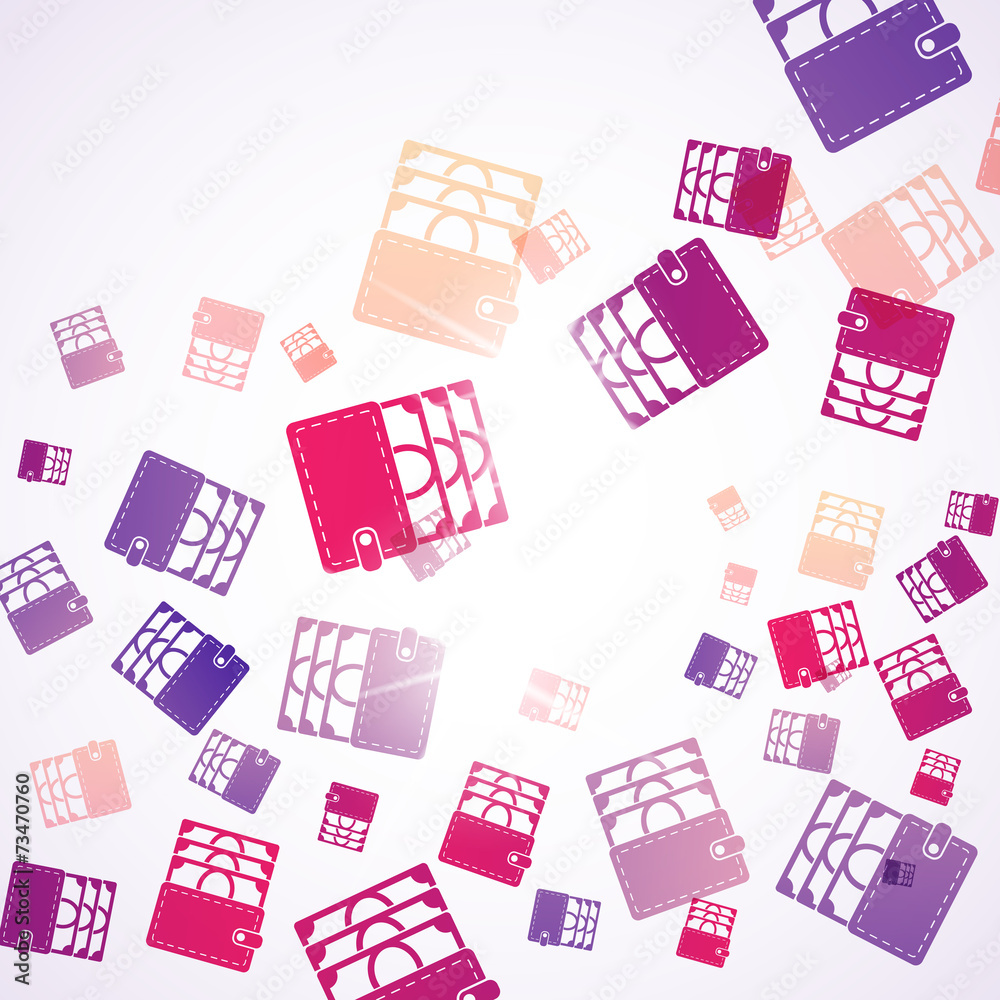 abstract background: purse abstract background: purse
