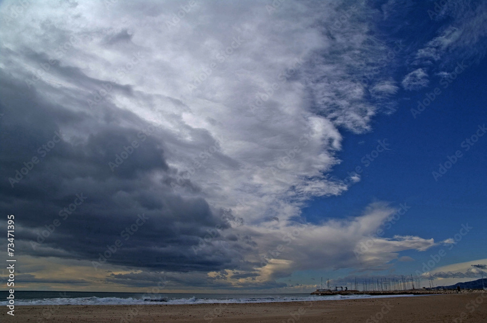 Wolkenformation