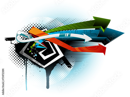 Graffiti background