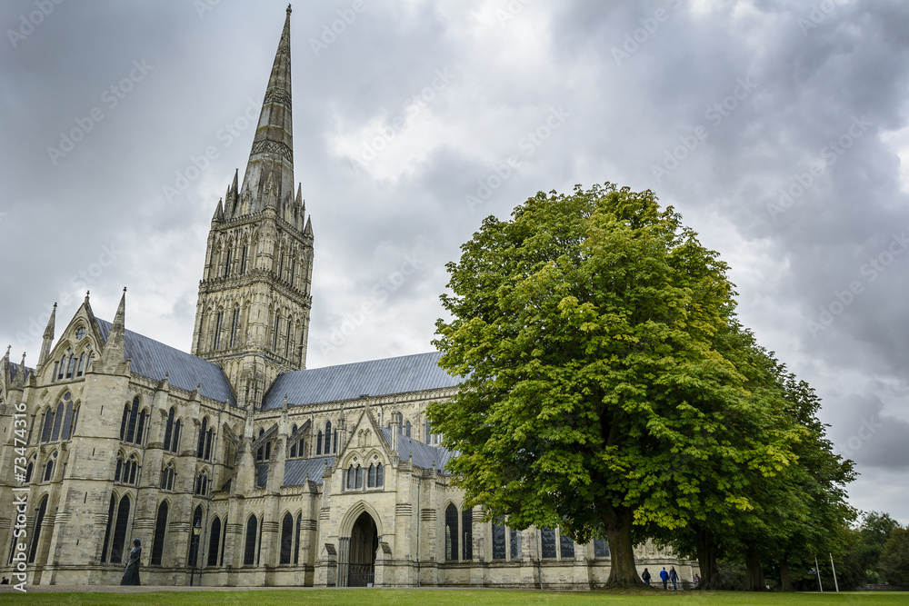 Obraz premium Salisbury cathedral