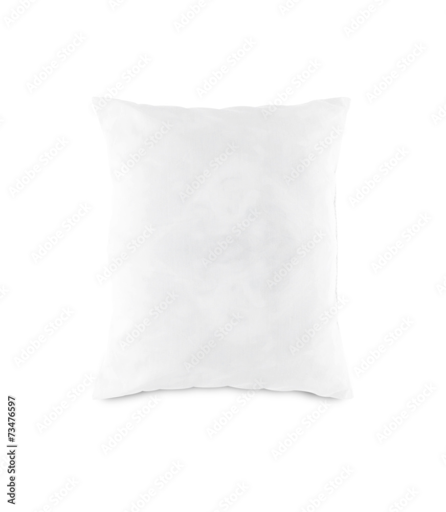 Obraz premium Pillow isolated white background
