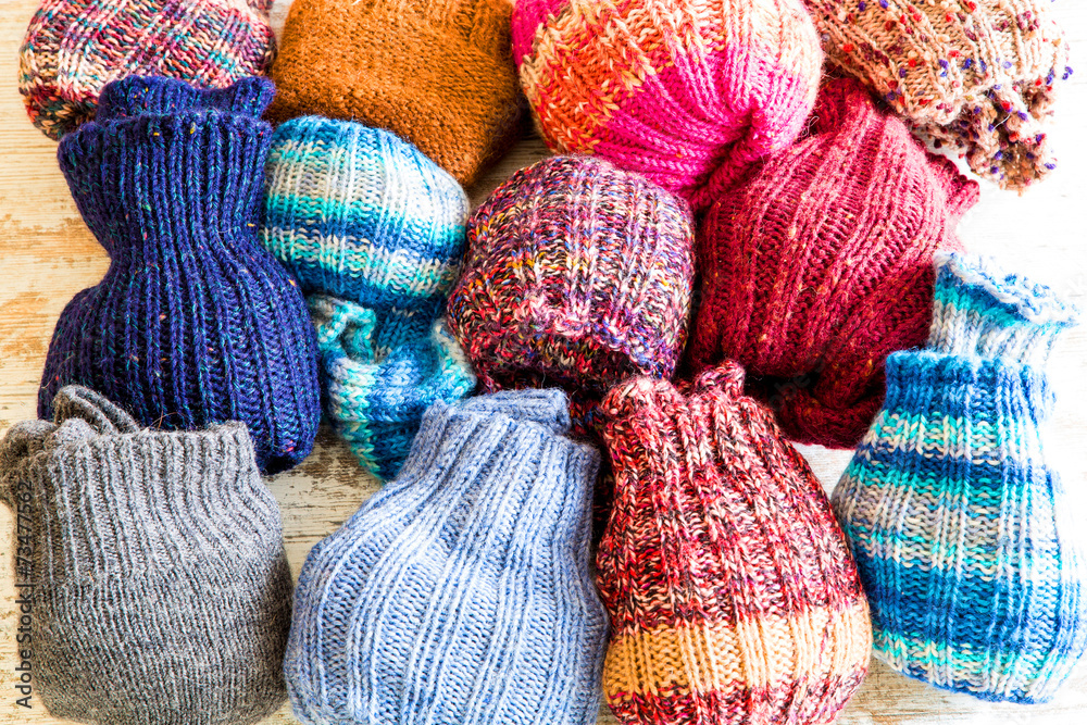 Gestrickte Socken