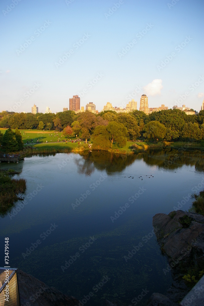 kleiner Teich am Central Park kleiner Teich am Central Park