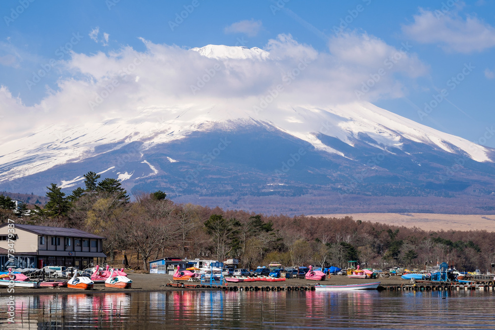 The mount Fuji