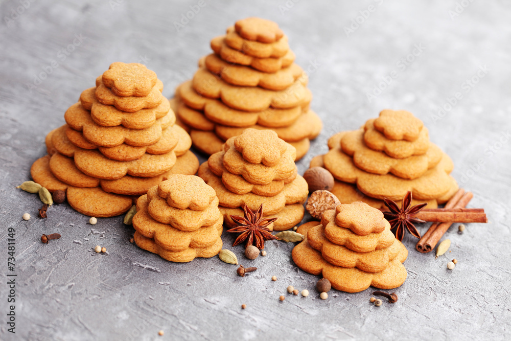 Fototapeta premium gingerbread tree
