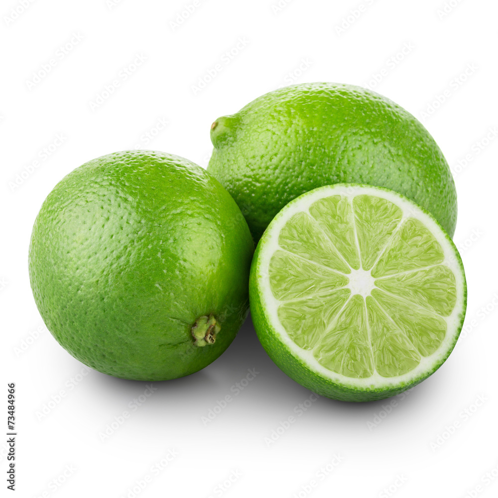 Limes with half Limes with half
