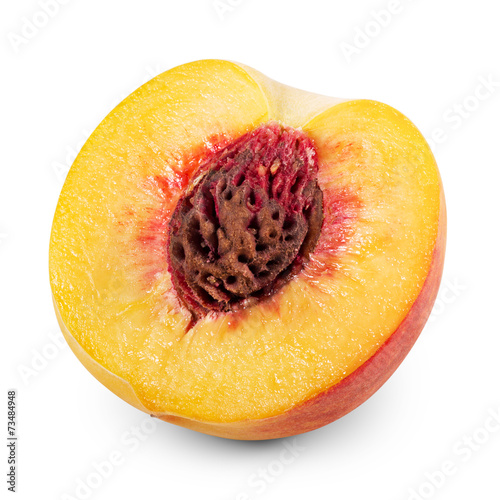 Half of peach