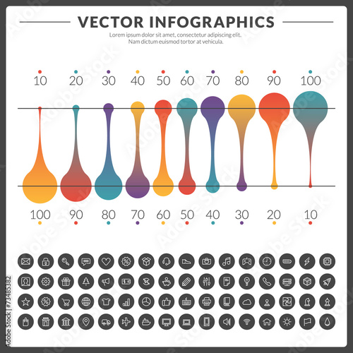 Vector infographics and design elements