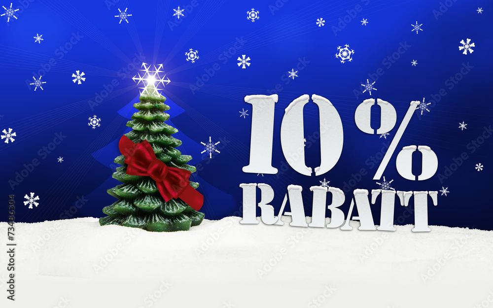 Christmas Tree 10% Rabatt discount Christmas Tree 10% Rabatt discount