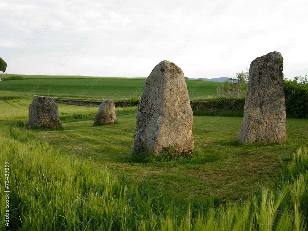 Megalith in Yverdon – switzerland
