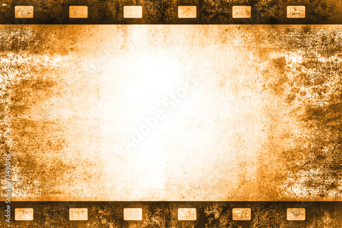 Filmstriefen (Filmstrip) - goldener Filmstreifen...