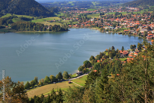 Luftkurort Schliersee - Blick von der Hohenwaldeck photo