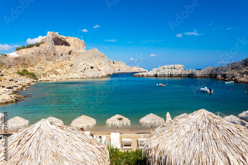 Konstfotografi St Pauls Bay Lindos