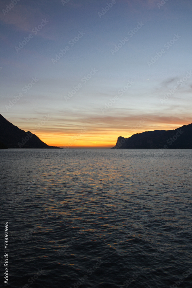 TRAMONTO A TORBOLE SUL GARDA