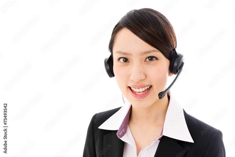 asian businesswoman on white background asian businesswoman on white background