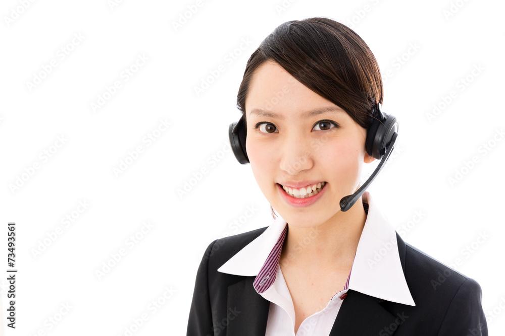 asian businesswoman on white background asian businesswoman on white background