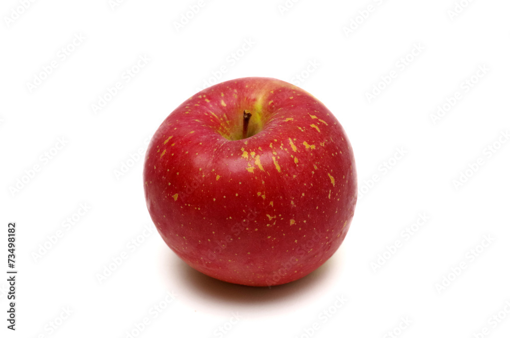 Fresh Japanese apple isolated on white background Fresh Japanese apple isolated on white background