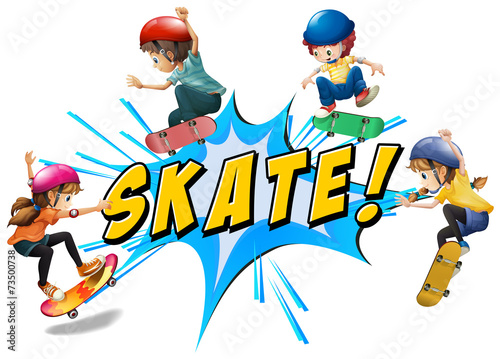 Skate logo