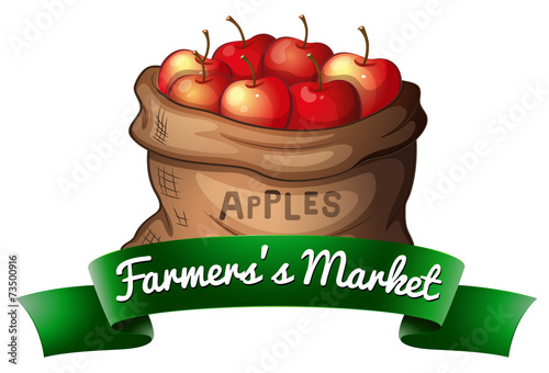 Fruit in sack