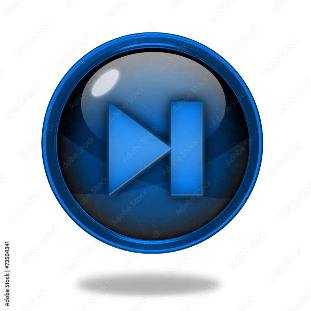 next circular icon on white background next circular icon on white background