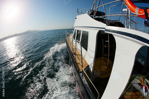 a boat trip on the high seas © salman2