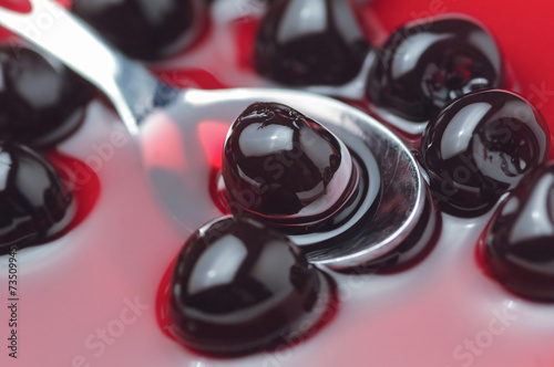 Cherries in syrup