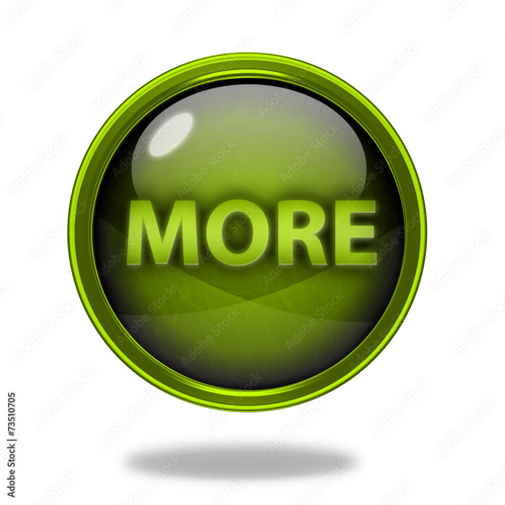 More circular icon on white background More circular icon on white background
