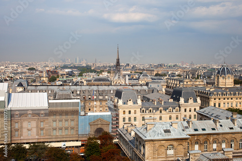 Roofs of Paris, France. © Janis Smits