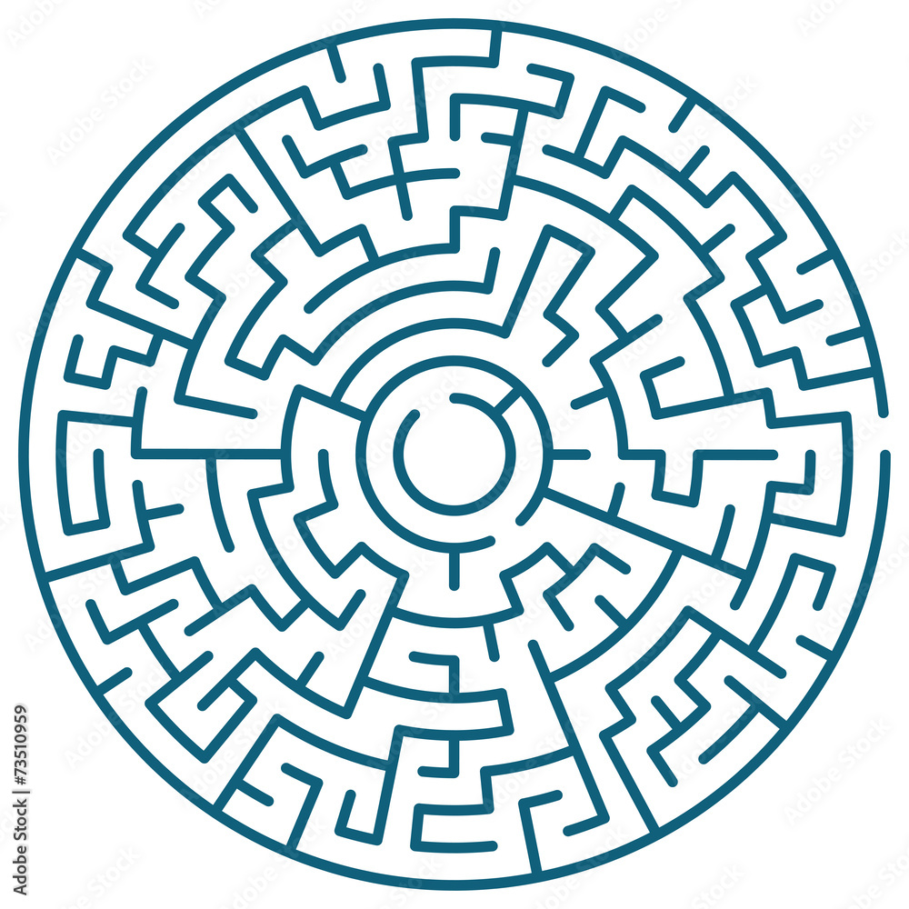 Round maze Round maze