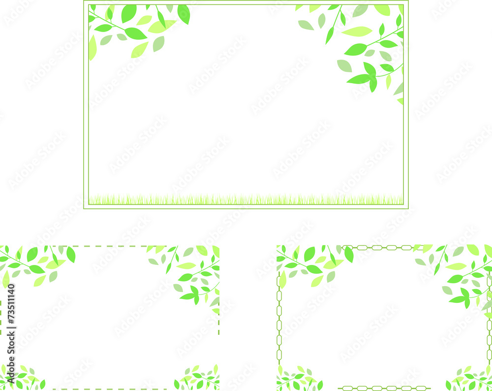 leaf frame leaf frame