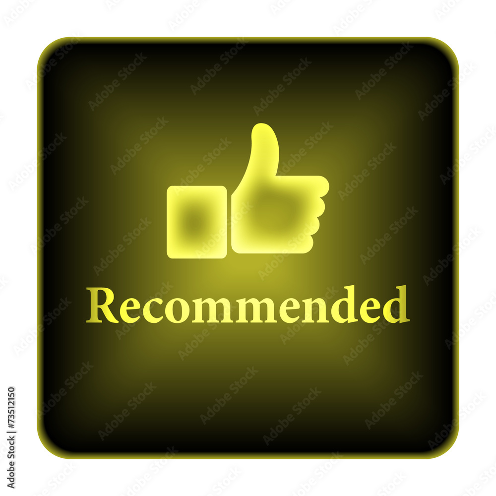 Obraz premium Recommended icon