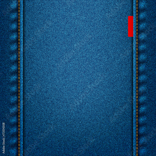 Jeans texture blue fabric denim background