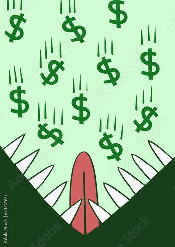 Inflation of the dollar.