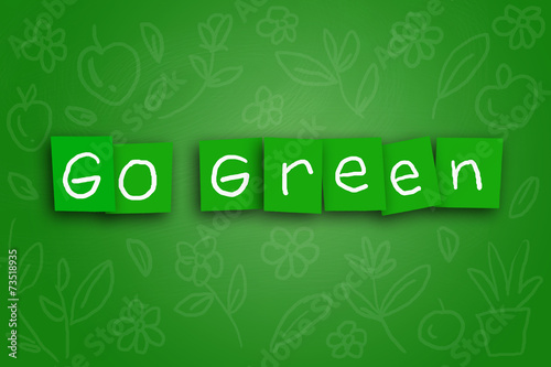 Go Green Concept