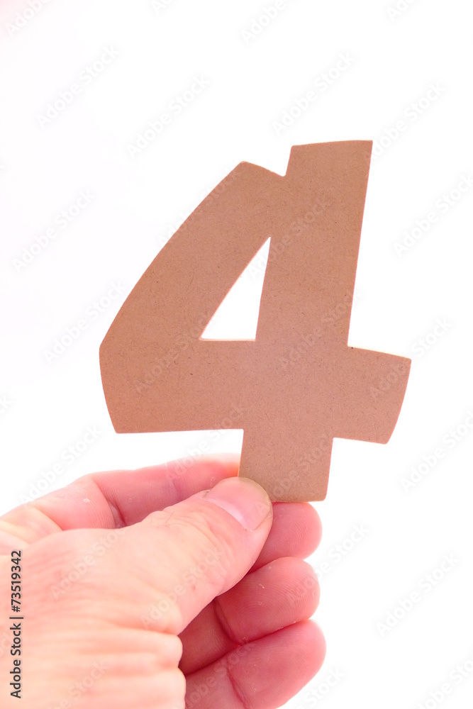 Obraz premium ナンバーフォー