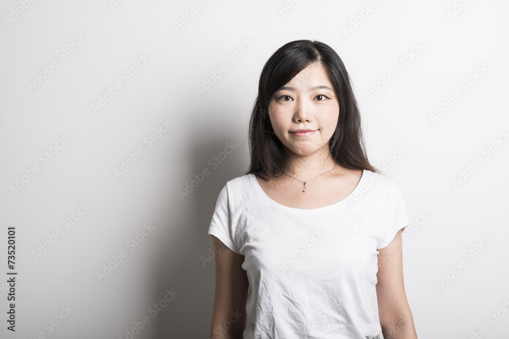 Smiling asian girl Smiling asian girl