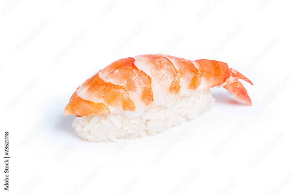 Shrimp sushi nigiri Shrimp sushi nigiri