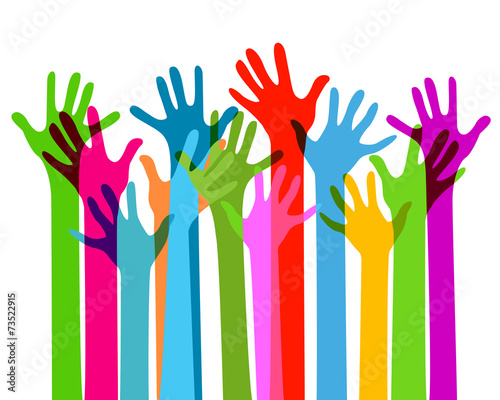 hands together, no transparency