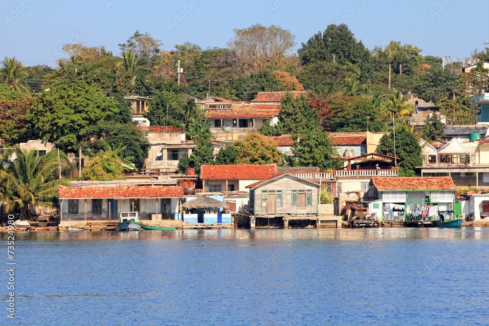 Cuba - fishing village near Cienfuegos